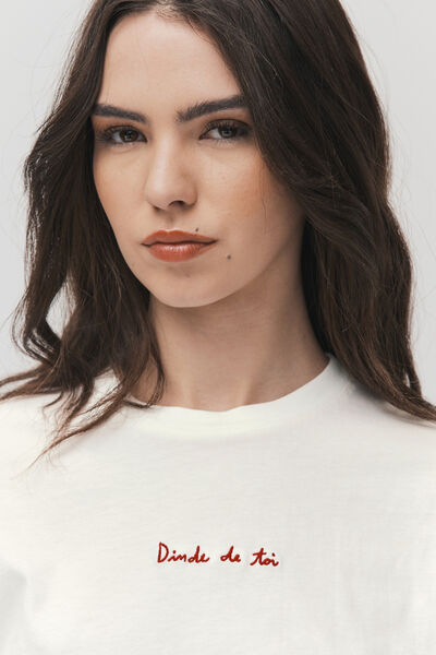 T-shirt noël "Dinde de toi"