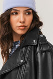 Blouson en tissu enduit