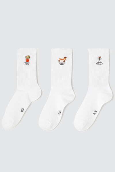 Chaussettes Blanches homme