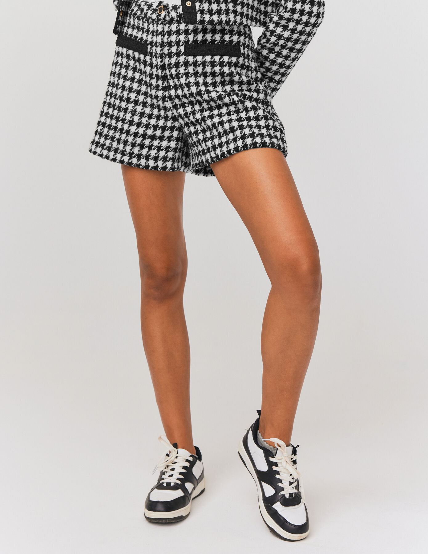 Short en tweed