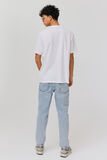 Jean relaxed bleach