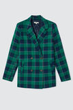 Blazer à carreaux