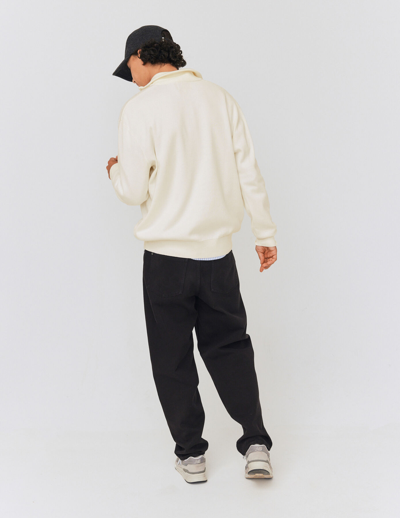 Pull col montant zippé