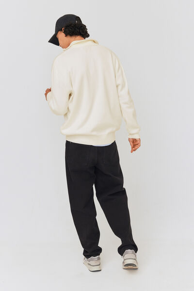 Pull col montant zippé