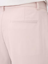 Pantalon urbain  fluide &agrave; plis