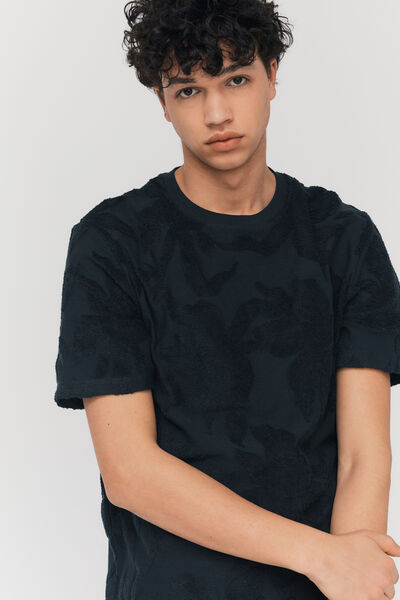T-shirt éponge à motif