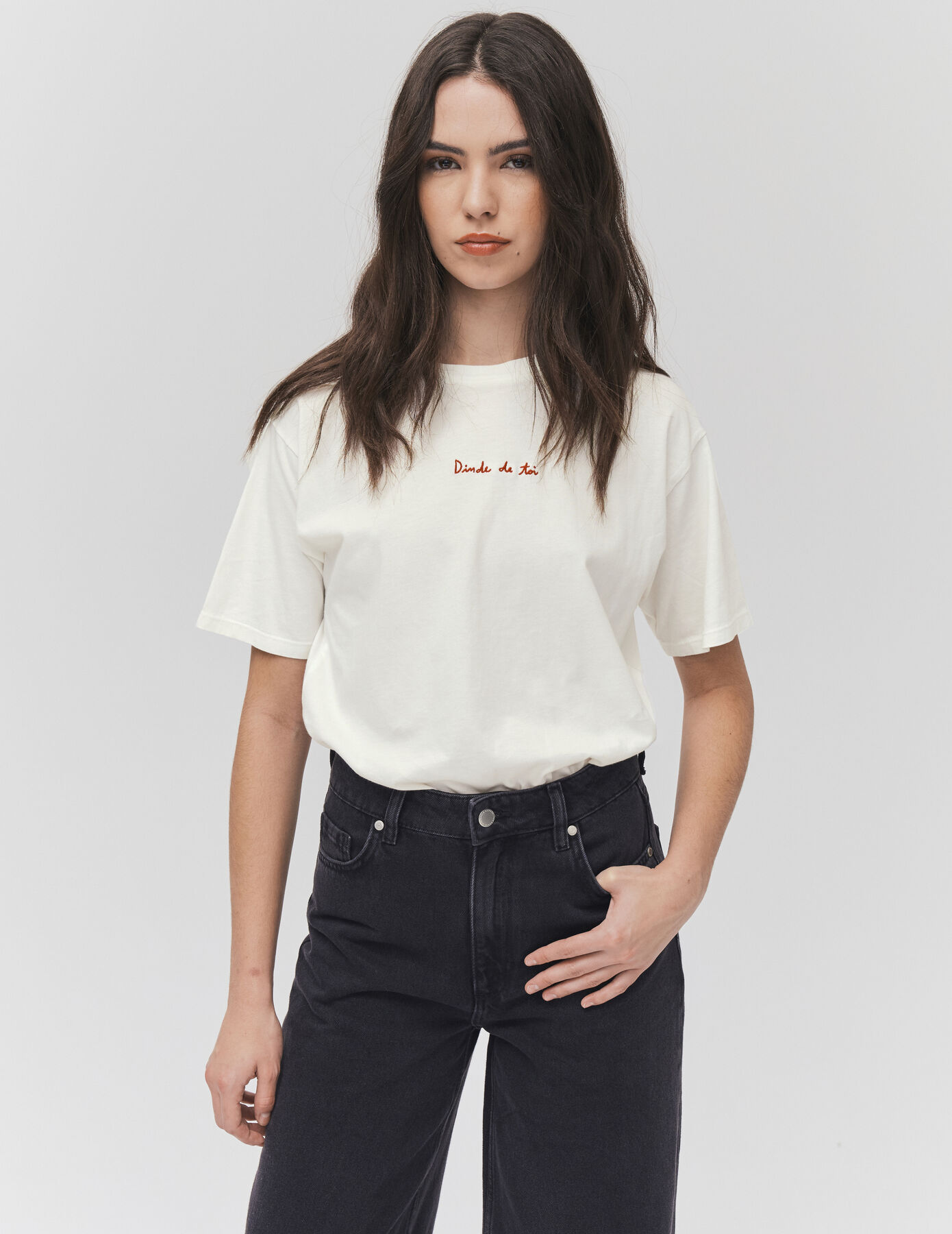 T-shirt noël "Dinde de toi"