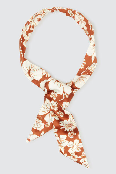 Bandeau satin imprimé