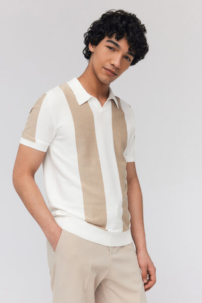 Polo maxi rayures