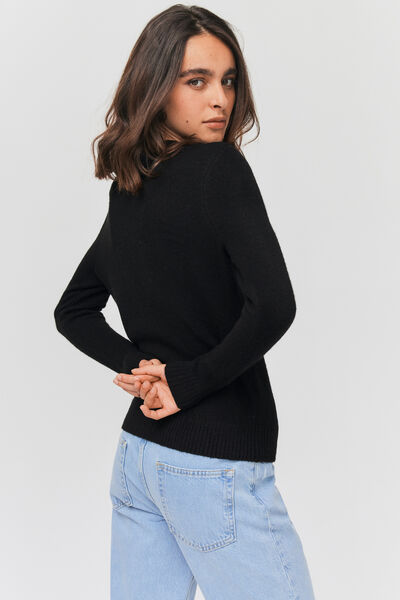 Pull basique col rond