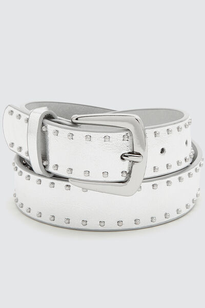 Ceinture clou argentée CHARLIE