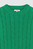 Pull torsadé uni