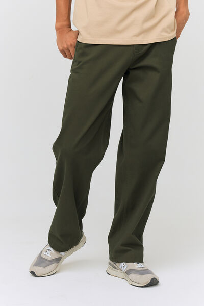 Pantalon chino loose