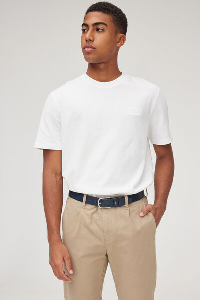 Ceinture détail bleu/blanc/rouge COME