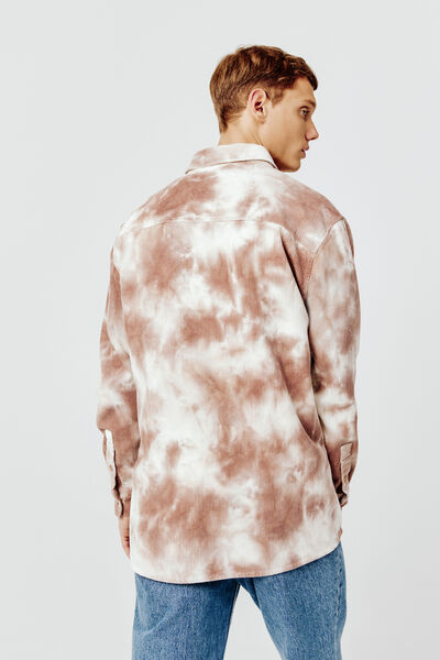 Surchemise velours Tie & Dye