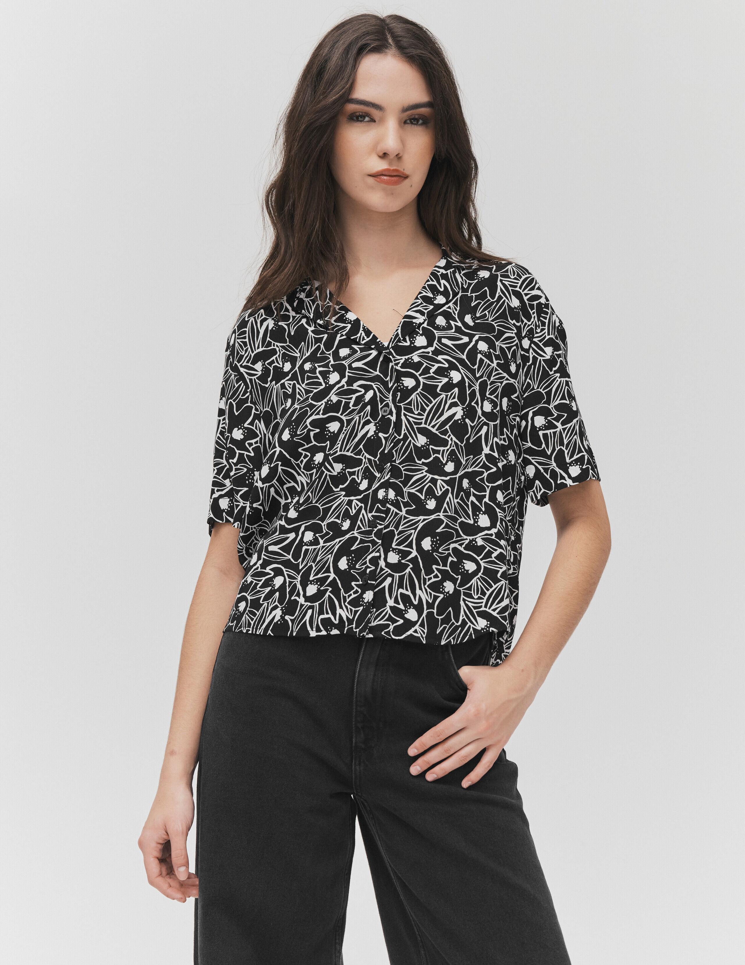 Chemisette noire online