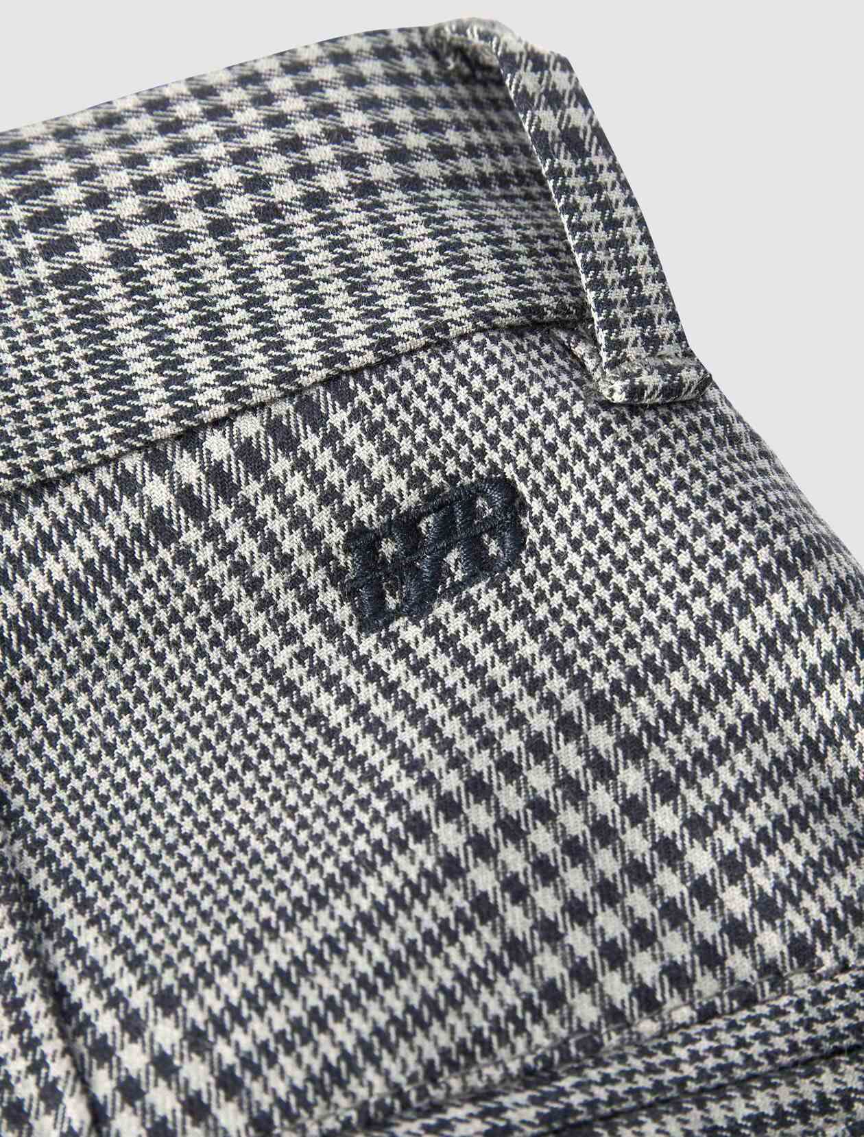 Pantalon a sales pince carreau homme