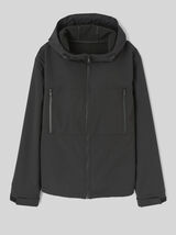 Veste &agrave; capuche zipp&eacute;e technique