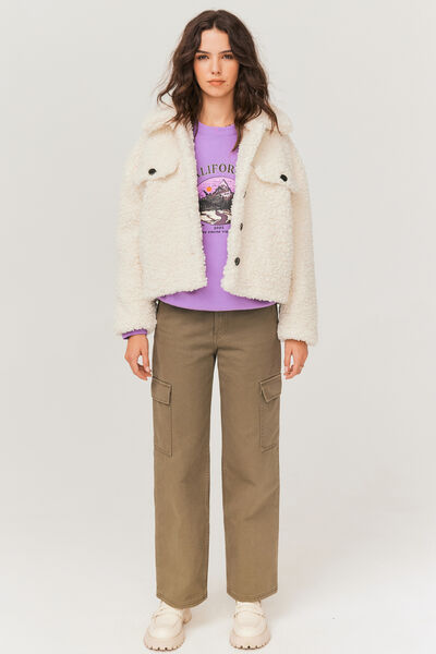 Blouson sherpa
