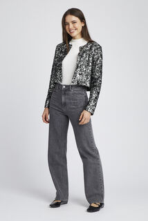 Veste courte sequins