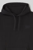 Sweat à capuche et broderie logo