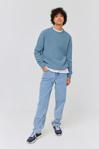 Pull touché velours