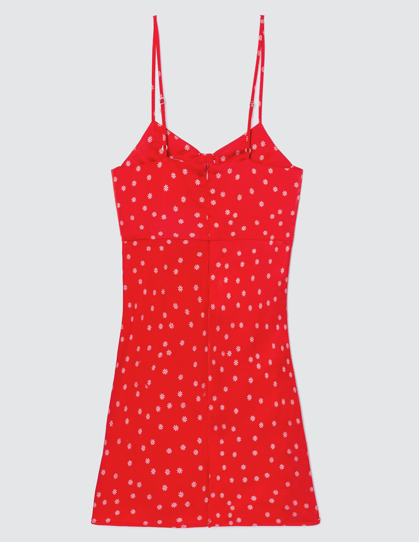 Robe satin imprimée