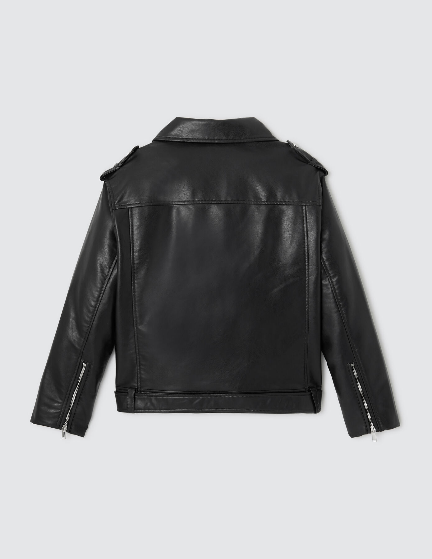 Blouson en tissu enduit