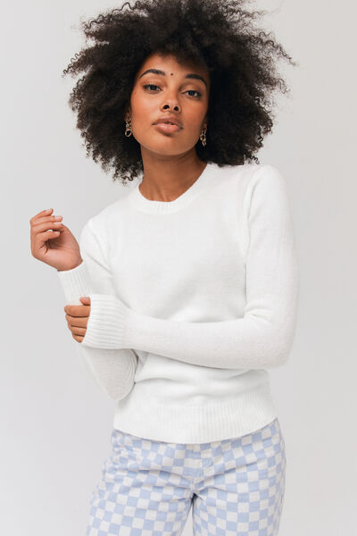 Pull basique col rond