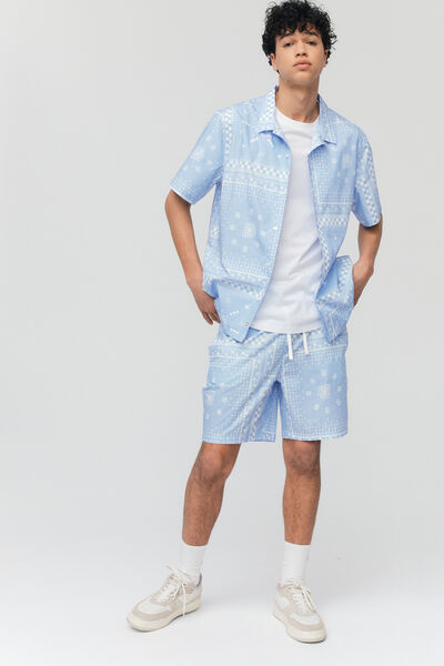 Bermuda imprimée bandana