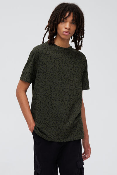 T-shirt imprimé léopard