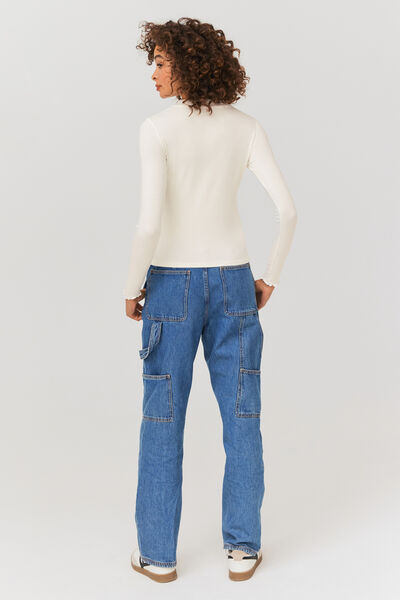 T-shirt manches longues uni