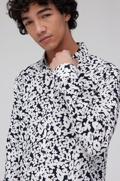 Chemise imprimée fluide