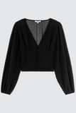 Blouse à pois