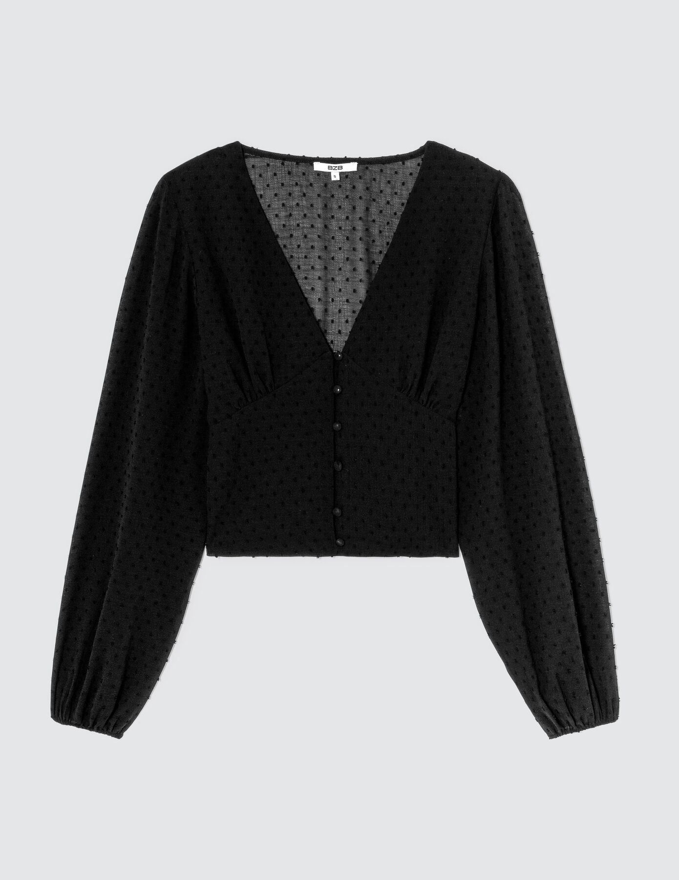 Blouse à pois