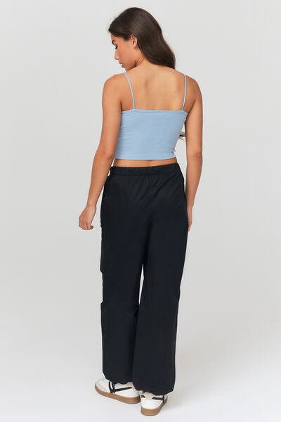 Top bustier en coton