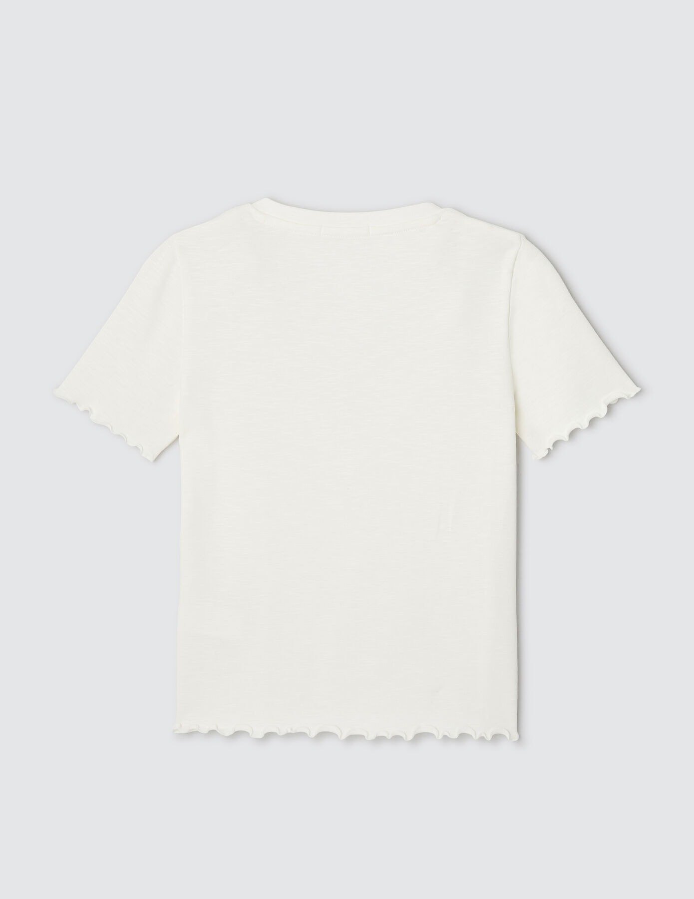 T-shirt col V
