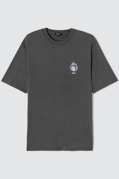 T-shirt imprimé devant dos ange