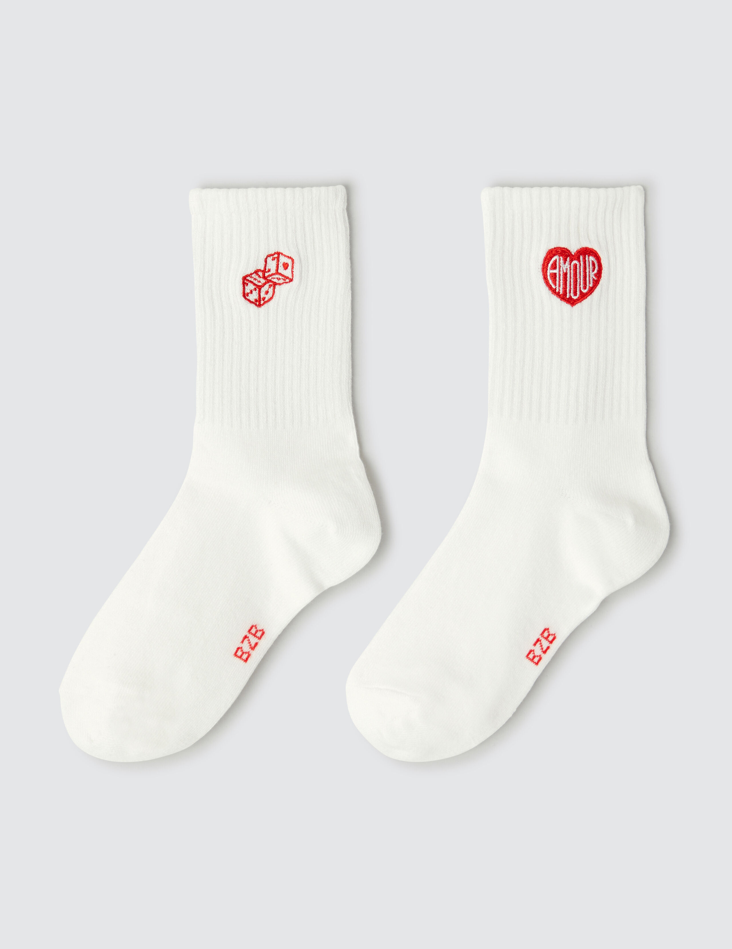 Chaussettes hotsell rouges femme