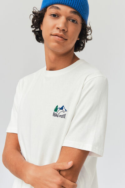 T-shirt humour brodé
