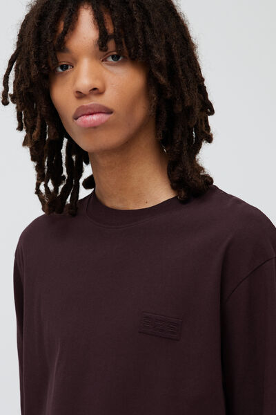 T-shirt manches longues brodé