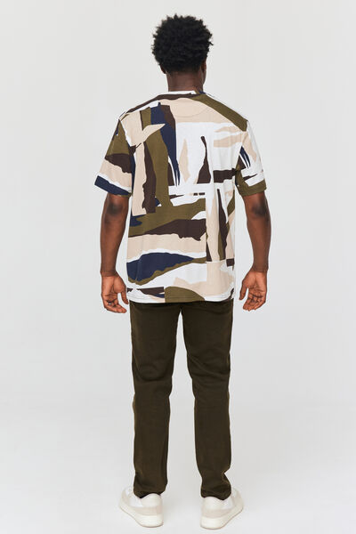 Jean straight de couleur