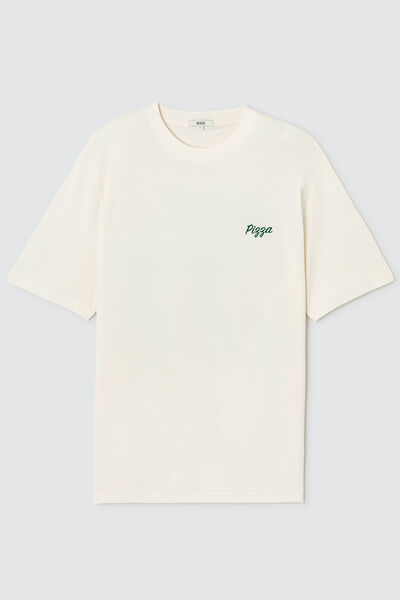 T-shirt animation pizza