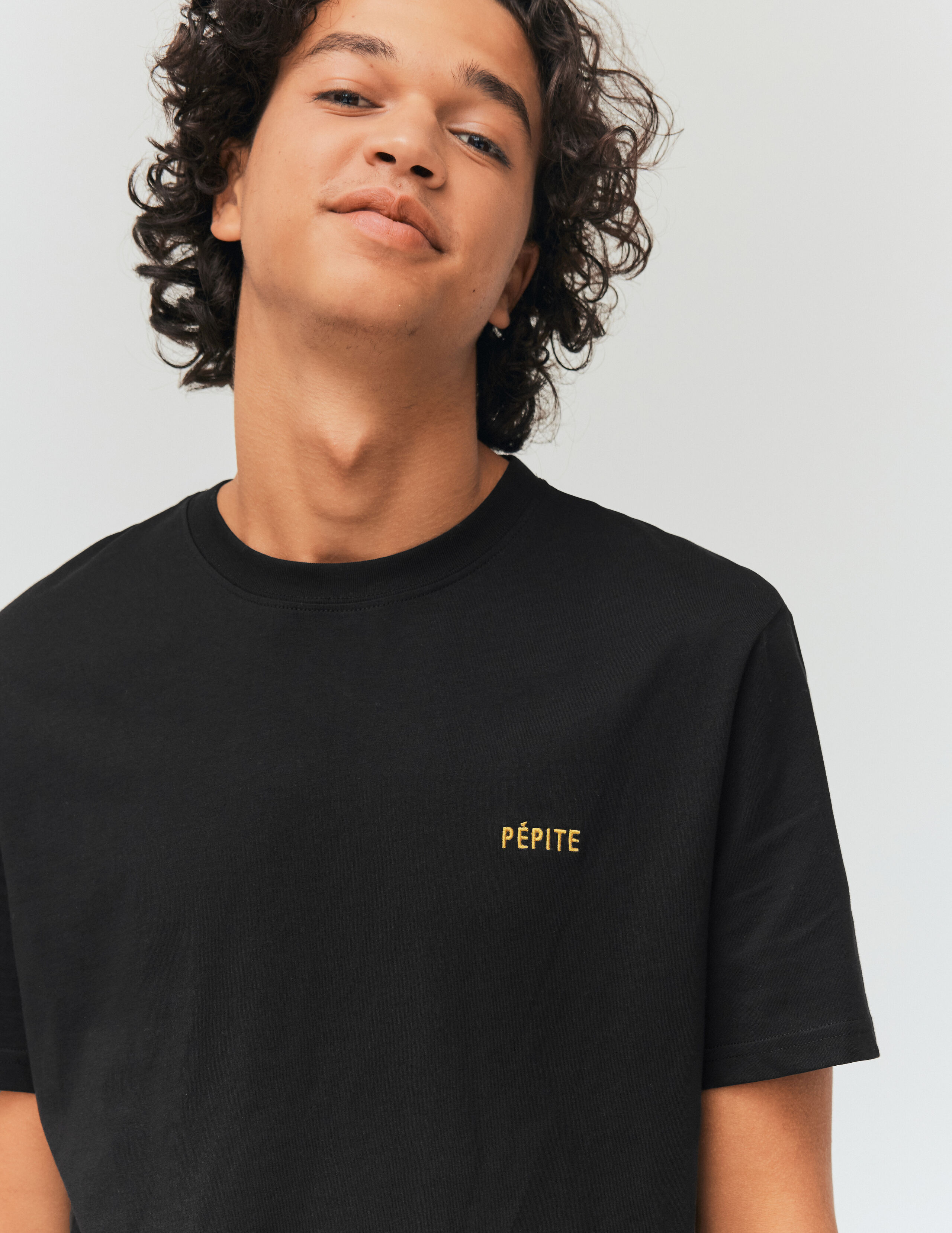 Tee shirt humour homme Noir BZB