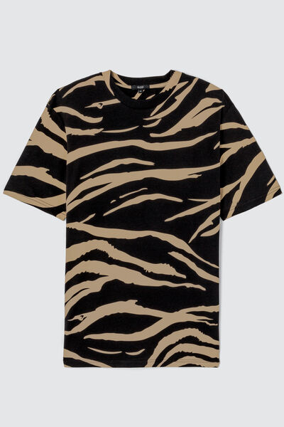 T-shirt imprimé animal