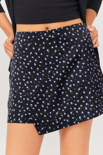 Jupe short imprimée