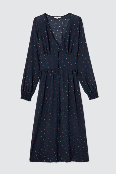 Robe longue imprim&eacute;e