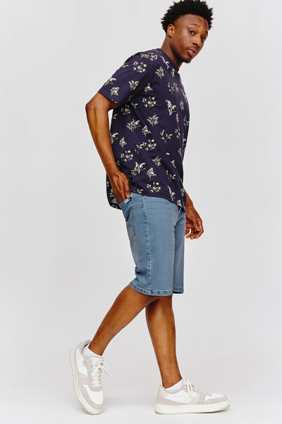 Bermuda en jean double Stone