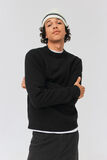 Pull col rond en laine