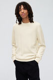 Pull côtelé coton neps